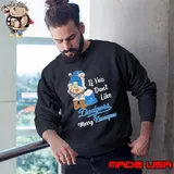 Santa Butt If you don’t like Los Angeles Dodgers Merry Kissmyass Christmas Shirt Sweatshirt