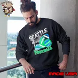 Seattle Seahawks World Champions Football retro shirt