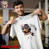 Skeleton Welcome To USA Basketball 2023 Shirt Unisex