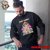 Stay trippy little hippie moon halloween s Sweatshirt