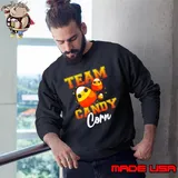 Team Candy Corn Sweets Halloween Spooky Trick Or Treat Creep T-Shirt