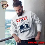 The logical choice for a better tomorrow spock for president vote T-Shirt Sweatshirt