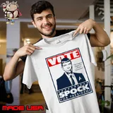 The logical choice for a better tomorrow spock for president vote T-Shirt Unisex