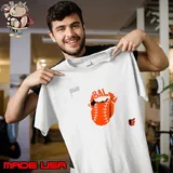 The Rolling Stones x Baltimore Orioles MLB Hackey Diamonds Limited Edition Vinyl Collection Collab Shirt Unisex