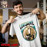 Travel Down Memory Lane Wear Nelson's Legacy with Pride Lonesome Town T-Shirt Unisex
