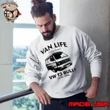 Van life oldschool vw t3 bulli 1979 1992 s Sweatshirt
