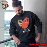 Washington Redskins And Virginia Tech Hokies Heart It’s In My DNA 2023 Shirt Sweatshirt