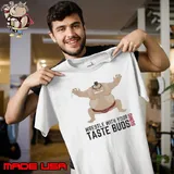Wrestle With Your Taste Buds mad Squirrel Sumo Shirt Unisex