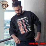 45Th Anniversary 1976 2020 Buccaneers Signatures Shirt Sweatshirt