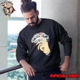 Ack Skellington Face Slip Shut The Fuck Up Shirt Sweatshirt