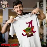 Baby Yoda Hug Atlanta Braves Football Shirt Unisex