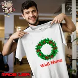 Christmas Wreath well hung s Unisex