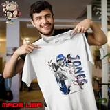 Daniel Jones American football quarterback for the New York Giants NFL T-Shirt Unisex