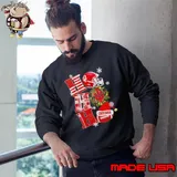 Indiana Hoosiers Ncaa Ho Ho Ho Christmas Shirt