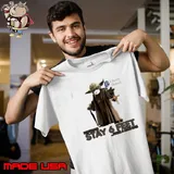 Master Yoda Mask Liberty Mutual Insurance Please Remember Stay 6 Feet Have A Nice Day Jesus Shirt Unisex