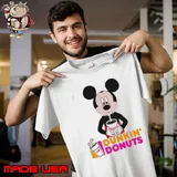 Mickey Mouse Drinking Dunkin’ Donuts s Unisex