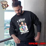 Never Underestimate a Woman who understands Football and loves Sam Hartman signature s Sweatshirt