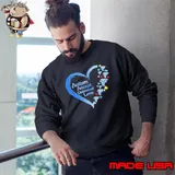 NFL Atlanta Falcons Autism Accept Understand Heart Love Shirt Sweatshirt
