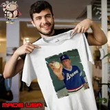 Phil Niekro in Atlanta Braves American baseball pitcher 1980 T-Shirt Unisex