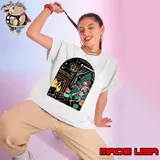 Rockin around the Christmas tree skeleton shirt