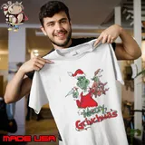 Santa Grinch And Dog Merry Grinchmas Nurse s Unisex