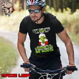 Santa Grinch I Don’t Think Before I Speak I Like Being Just As Surprised Shirt Unisex
