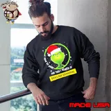 Santa Grinch I Used to Smile and then I Worked at Dollar General Merry Christmas 2023 Shirt Sweatshirt