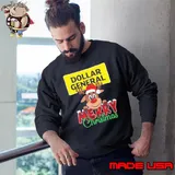 Santa Reindeer merry christmas Dollar general 2023 shirt