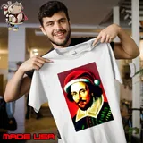 Santa Shakespeare Celebrity Christmas s Unisex