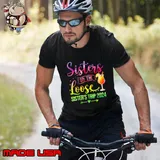 Sisters On The Loose Sisters Trip 2024 Tye Die T-Shirt Unisex