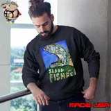 Sleep with the fishes poster shirt