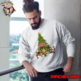 Snoopy Charlie Brown And Woodstock Team Merry Christmas s Sweatshirt