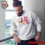 Snoopy Hug Heart Love Dunkin Donuts Shirt Sweatshirt