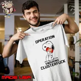 Snoopy Hug Heart The Home Depot Operation Enduring Clusterfuck Shirt Unisex