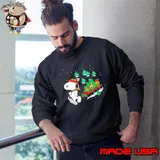 Snoopy Woodstock Dashing Thru The Snow shirt