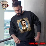 Soccer football Leo Messi Argentina illustration T-Shirt Sweatshirt