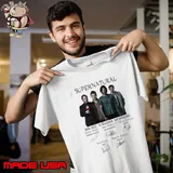 Supernatural All Cast Signed 15th Anniversary 2005 2020 T-Shirt Unisex