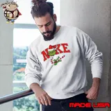 The Grinch nike Christmas shirt
