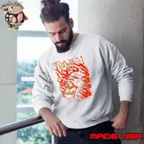 Trivium Flaming Skull s Sweatshirt