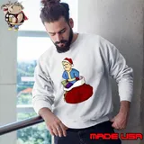 Vault Boy In Christmas Pack s Sweatshirt