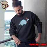 Winter stegosaurus 2023 Christmas shirt
