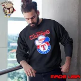 World Champs 2023 Texas Rangers Logo Cowboy shirt