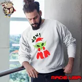 Wow Alien Xmas s Sweatshirt