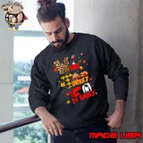 WTF Wine Turkey Family Leopard Plaid Thanksgiving T-Shirt Sweatshirt