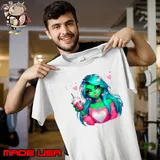 Boojee Grinch Girl Valentines Coffee shirt