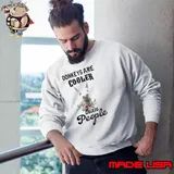 Donkeys are cooler than people flower shirt