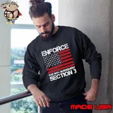 Enforce The 14th Amendment Section 3 American Flag T-Shirt