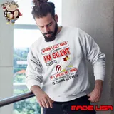 Foghorn Leghorn when I get mad I’m silent if I speak my mind shirt