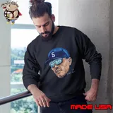 Freddie Freeman Signature American and Canadian professional baseball Los Angeles D Sunglasses T-Shirt
