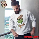 Grinch leopard Boujee Cartoon and Stanley shirt